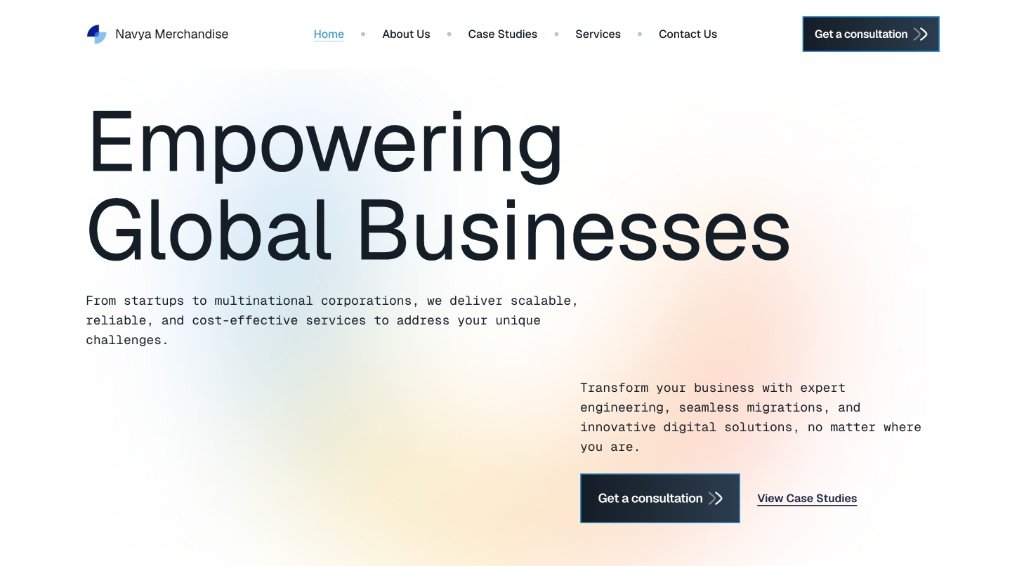 Navya Merchandise Platform